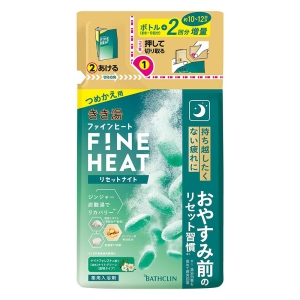 きき湯 ファインヒート リセットナイト つめかえ用 500g【医薬部外品】