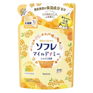 ソフレマイルド・ミー ミルク入浴液 600ml ふんわり金木犀の香り 詰替