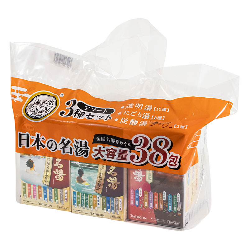 日本の名湯 大容量アソート 38包入