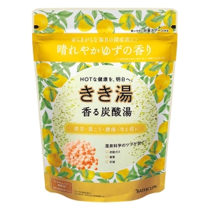 きき湯 香る炭酸湯 ゆずの香り 360g【医薬部外品】
