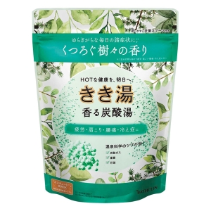 きき湯 香る炭酸湯 樹々の香り 360g【医薬部外品】
