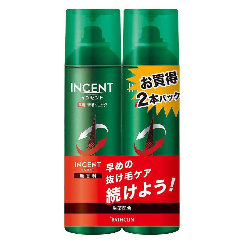 インセント薬用育毛トニック 無香料 ペアパック 2本【医薬部外品】 190g