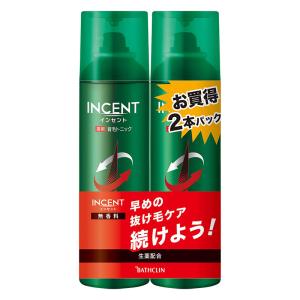 インセント薬用育毛トニック 無香料 ペアパック 2本【医薬部外品】 190g