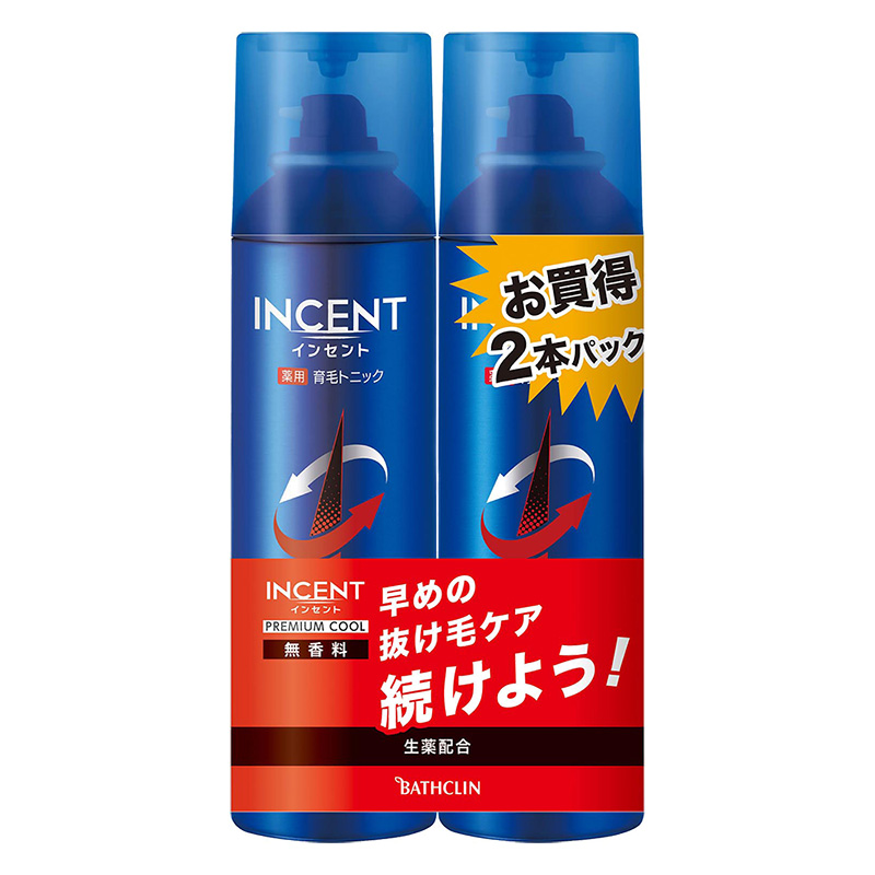 インセント薬用育毛トニック プレミアムクール ペアパック 2本【医薬部外品】 190g