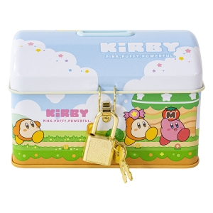 カギ付き缶バンク 星のカービィ グリーングリーンズ