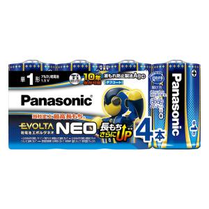 単1形乾電池エボルタNEO 4本パック LR20NJ｜4SW