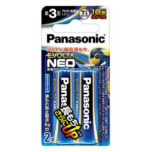 単3形乾電池エボルタNEO 2本パック LR6NJ｜2B
