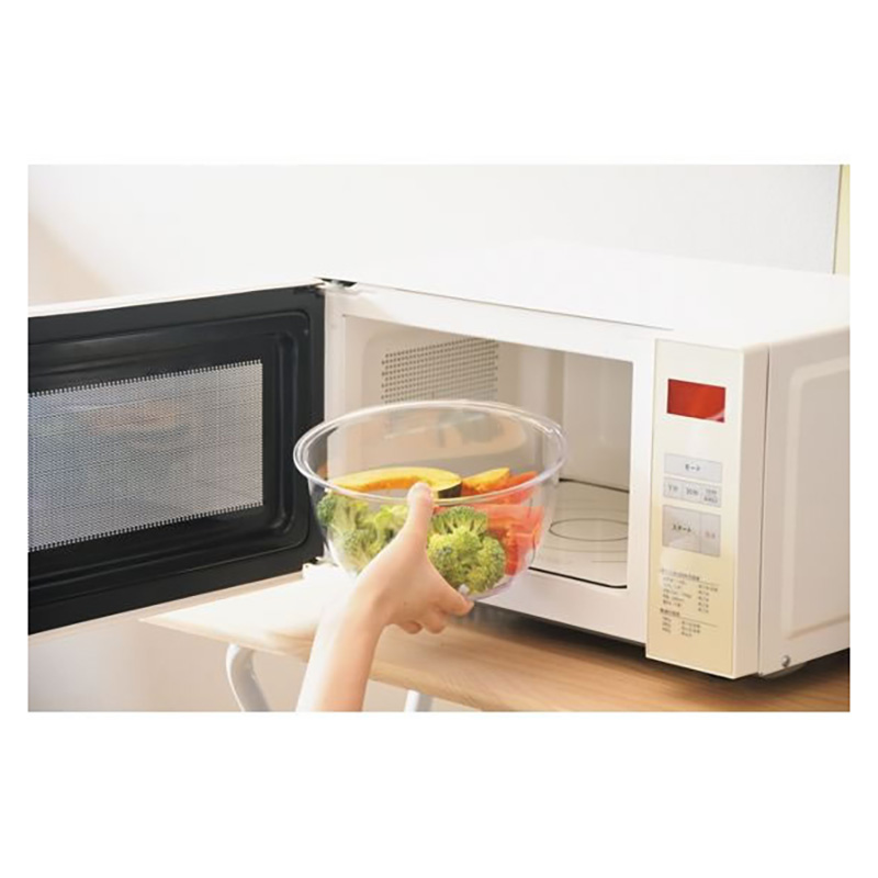 LaLaShine レンジ対応 軽くて割れにくいクリアボウル 21cm