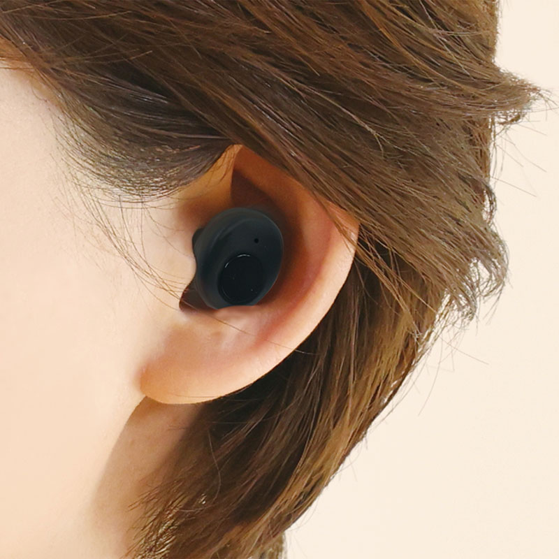 極みみ 充電式片耳集音器 YAAK-01-1 ブラック