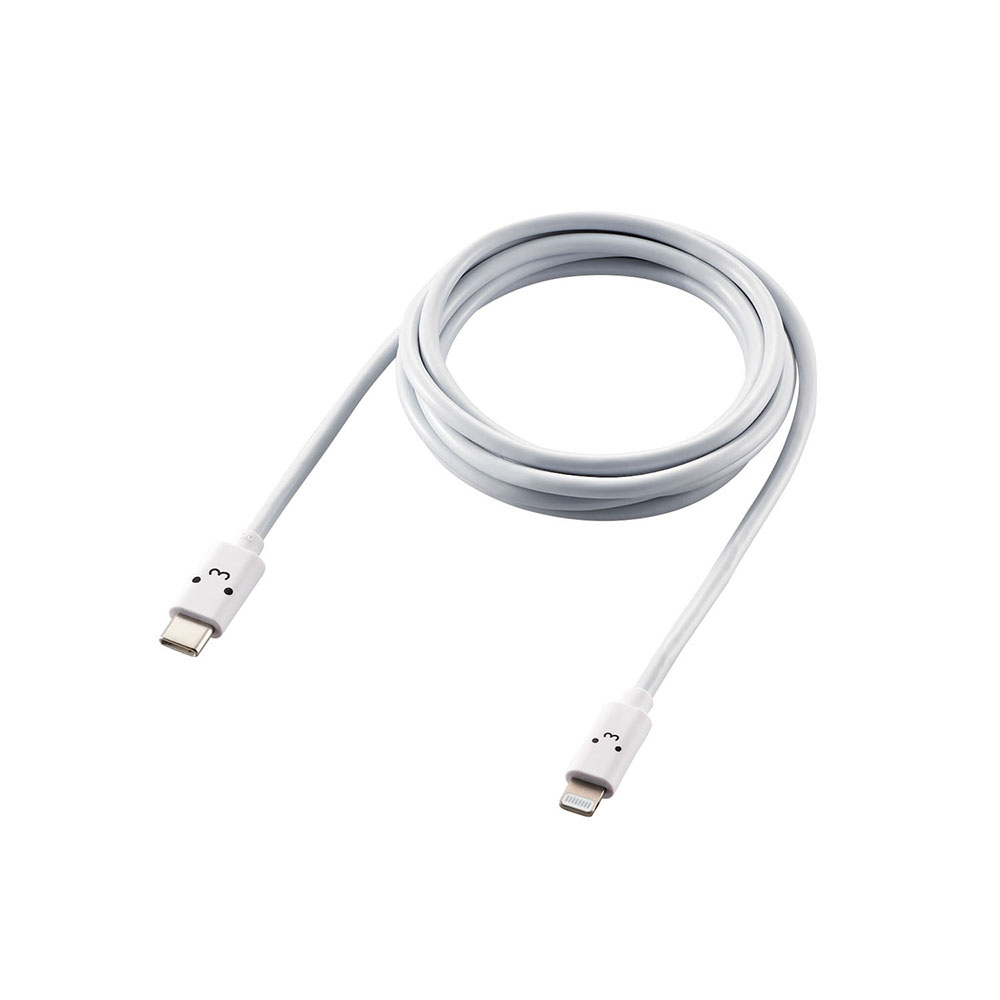 USB-C to Lightningケーブル(スタンダード) 1.5m ホワイトフェイス
