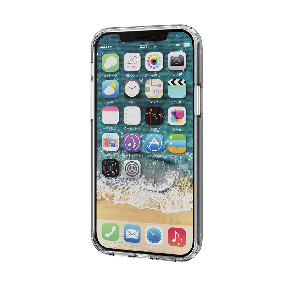 iPhone 12｜12 Pro ハイブリッド ケース TRANTECT クリア