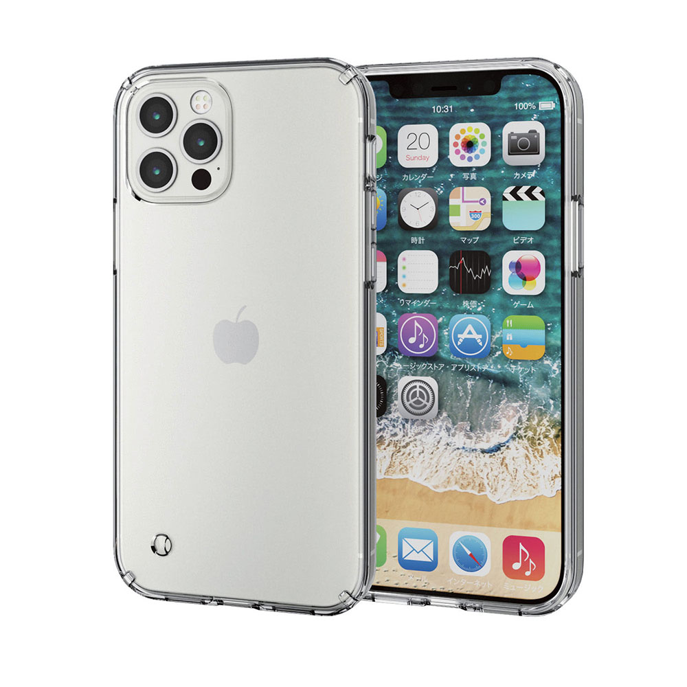 iPhone 12｜12 Pro ハイブリッド ケース TRANTECT クリア