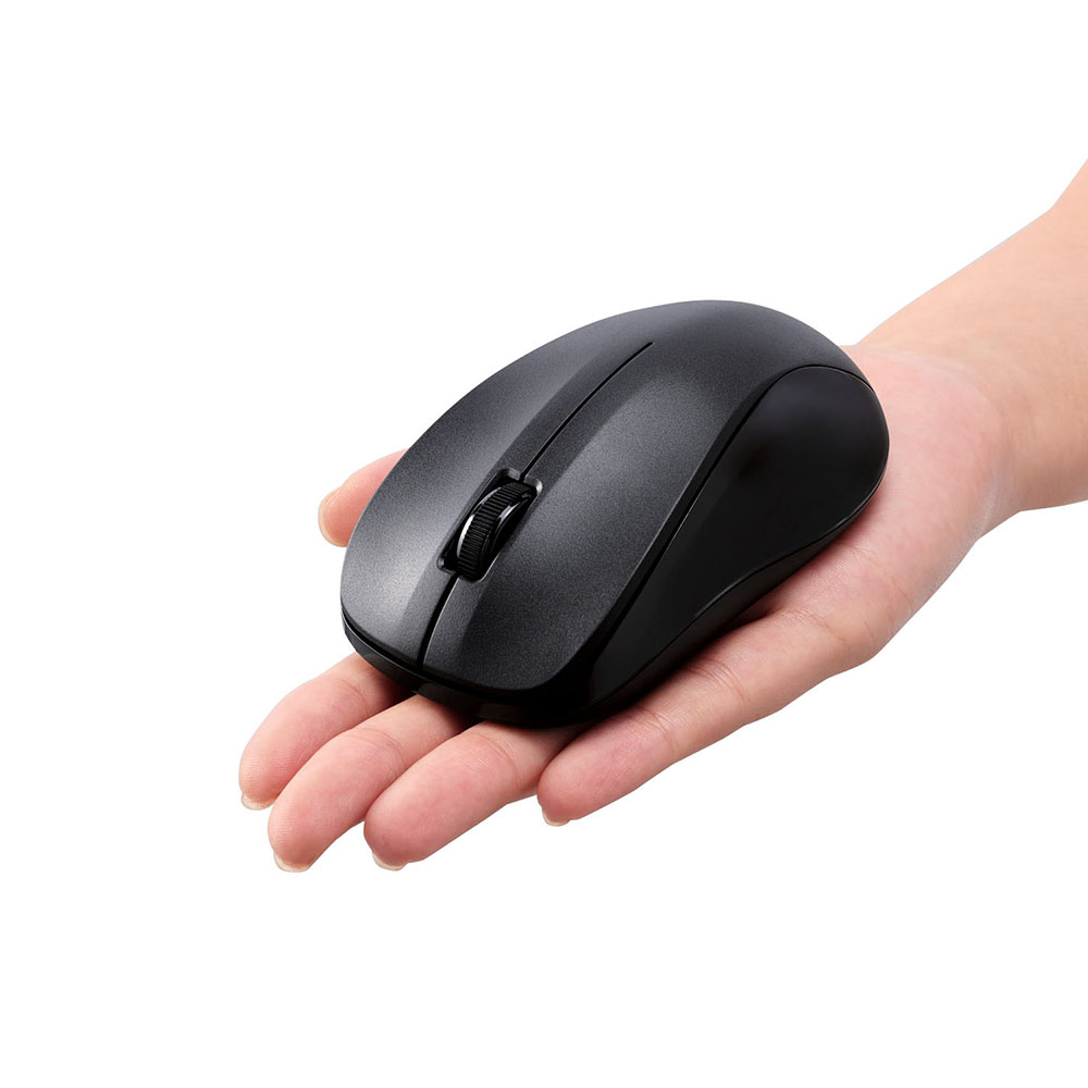 抗菌 Bluetooth5.0 IRマウス Mサイズ ブラック