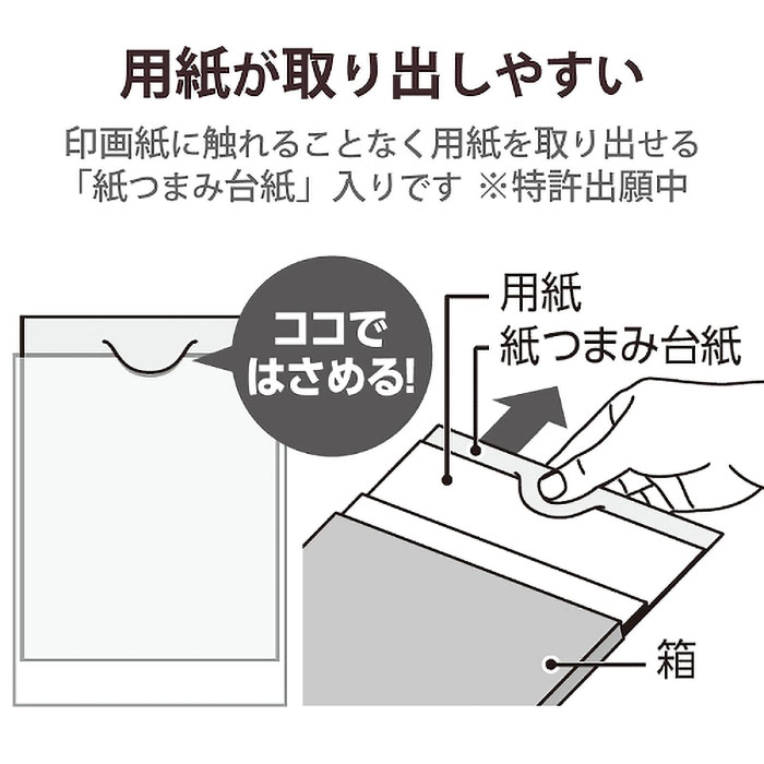 写真用紙 印画紙Pro 2L版 厚手 50枚入り