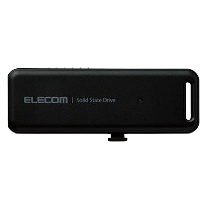 SSD 外付け 250GB スライド式 ノック式 高速 耐衝撃 ブラック ESD-EMB0250GBK
