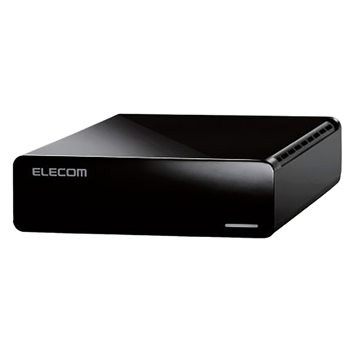 TV向け外付けハードディスク 4TB ブラック ELD-HTV040UBK
