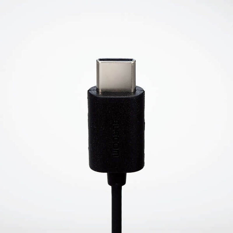 デジタル式USB Type-C(TM)ヘッドホン ブラック EHP-DF10IMBK