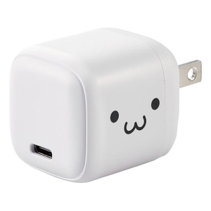 USB PD 30W AC充電器(C×1) しろちゃん(ホワイト×ブラック) MPA-ACCP7830WF
