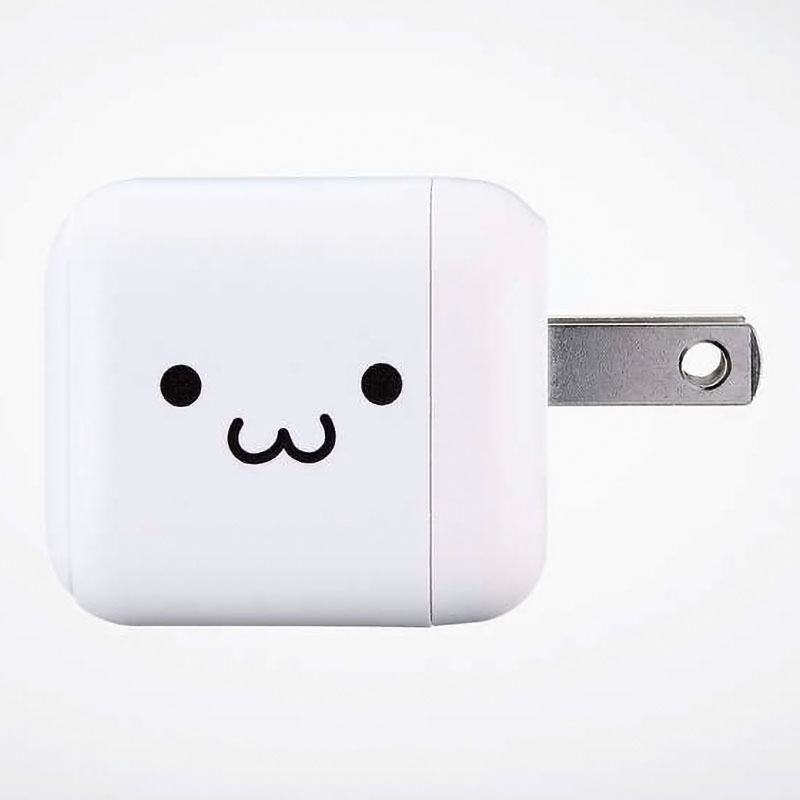 USB PD 30W AC充電器(C×1) しろちゃん(ホワイト×ブラック) MPA-ACCP7830WF