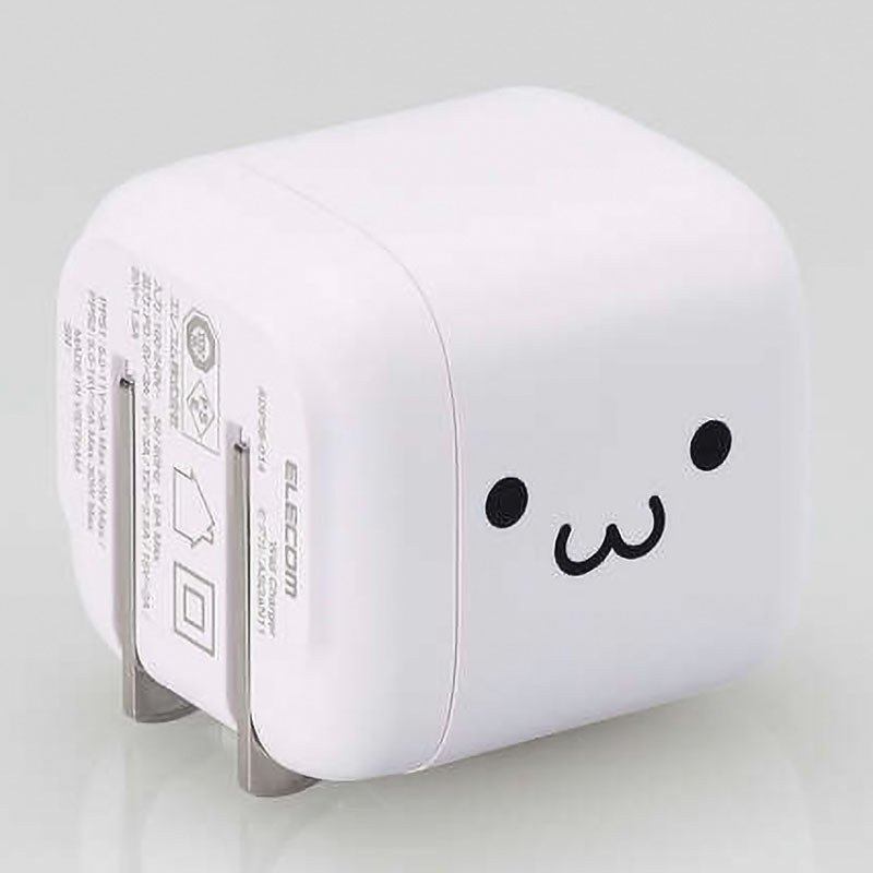 USB PD 30W AC充電器(C×1) しろちゃん(ホワイト×ブラック) MPA-ACCP7830WF