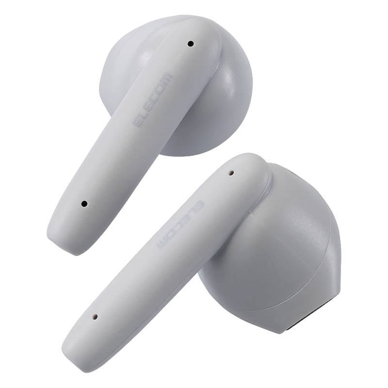 【お取り寄せ商品】完全ワイヤレスBluetoothヘッドホン グレー LBT-TWS17GY