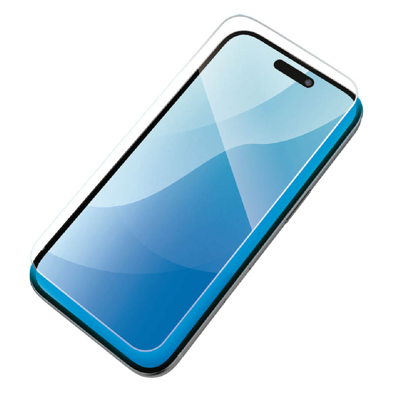 iPhone 16 iPhone 15 ガラスフィルム 高透明 ブルーライトカット