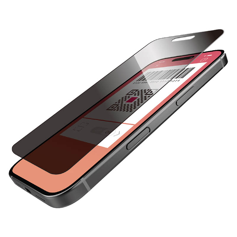 【お取り寄せ商品】iPhone 16 iPhone 15 ガラスフィルム 上下左右 のぞき見防止