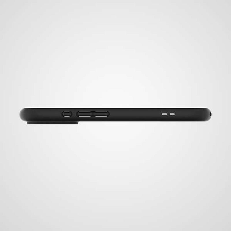 iPhone16 TOUGH SLIM LITE ハイブリッドケース フレームカラー ブラック PM-A24ATSLFCBK
