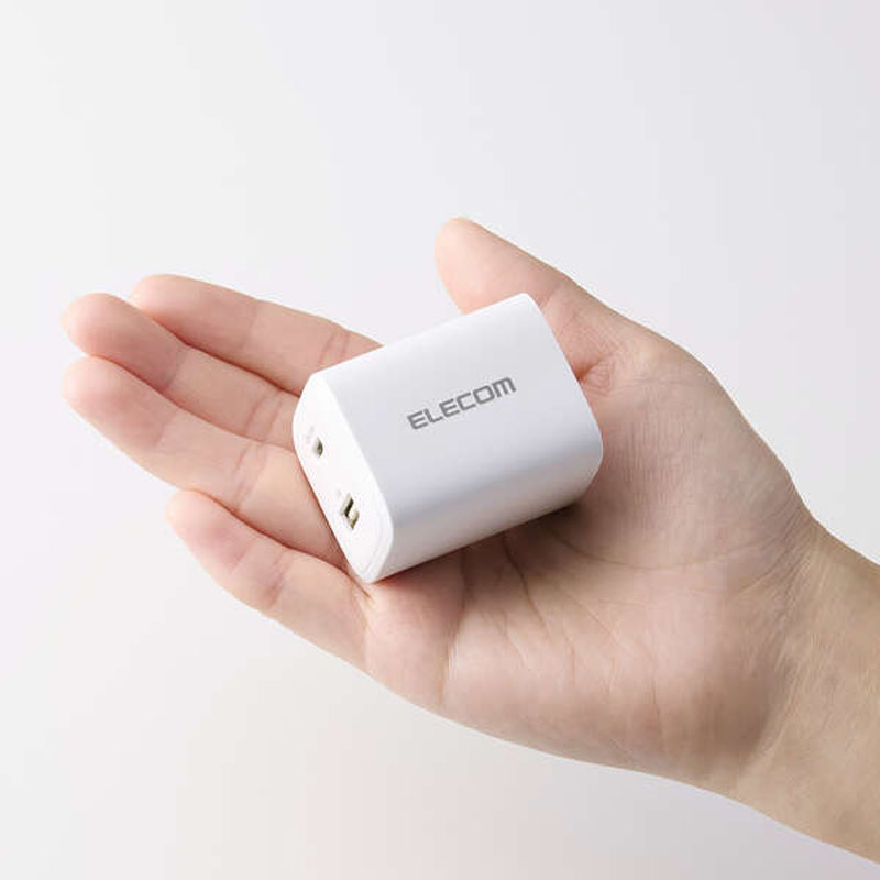 【お取り寄せ商品】USB Power Delivery 45W AC充電器(C×1+A×1) ホワイト