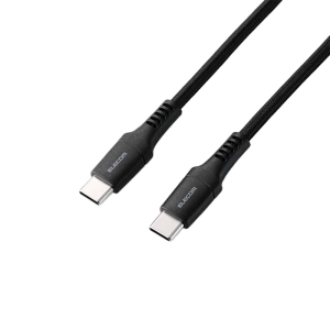 USB2.0ケーブル(USB Type-C(TM) - USB Type-C｜240W｜高耐久) 2.0m ブラック