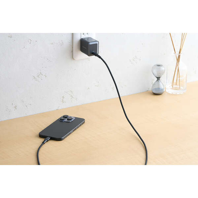 USB2.0ケーブル(USB Type-C(TM) - USB Type-C｜240W｜高耐久) 2.0m ブラック