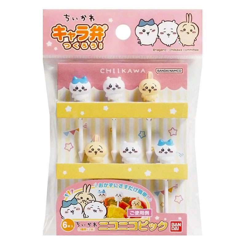 ちいかわ ニコニコピック 6本入