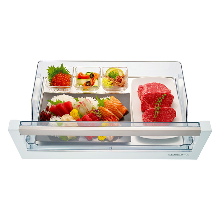 【お取り寄せ商品】470L 5ドア 冷蔵庫 R-HS47SG シルバー