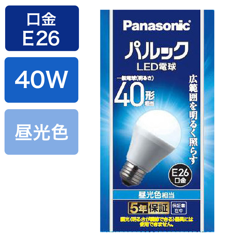 LED電球一般電球40W形相当昼光色タイプ LDA4DGK4
