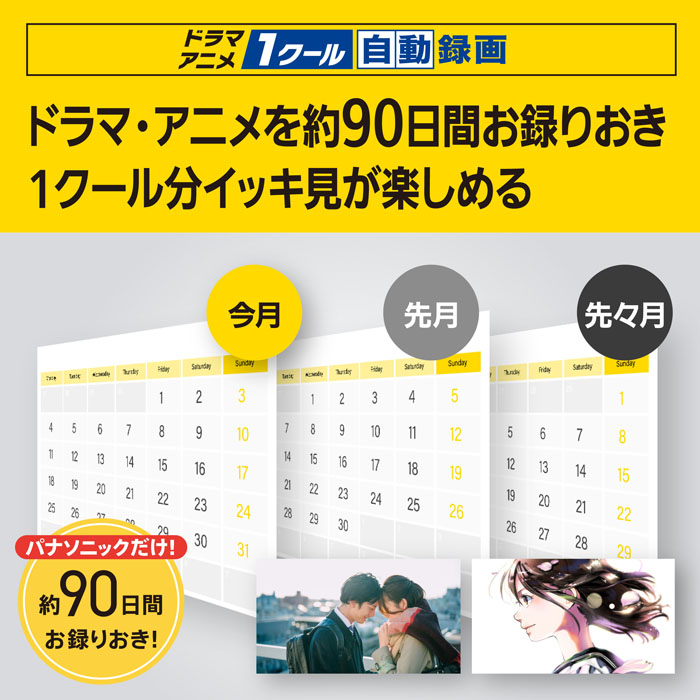 4K チューナー内蔵ディーガ DMR-4T103