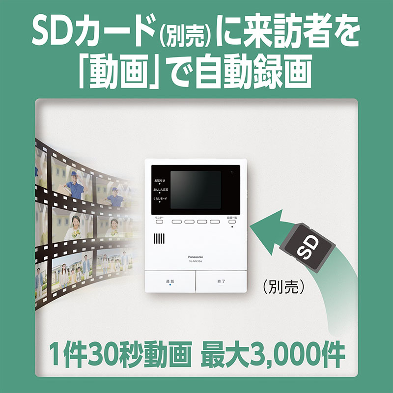 テレビドアホン VL-N35AHF