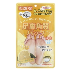 エブリユー 足裏角質パックAG グレープフルーツの香り 1回分