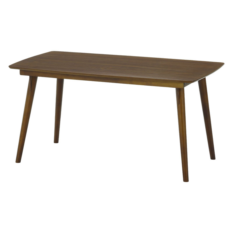 ■【関家具】ダイニングテーブル 幅140×奥行80×高さ70cm ウォールナット