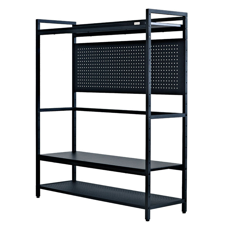 ■【関家具】ゲーミングラック セクターV3 W120×D40×H140cm Contieaks(コンティークス) ブラック