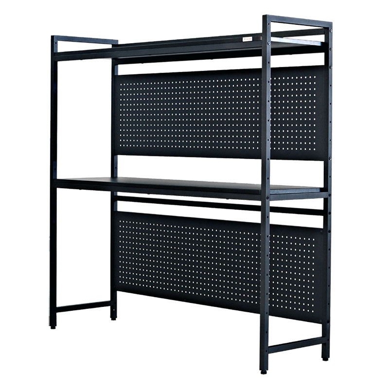 ■【関家具】ゲーミングラック セクターV3 W140×D40×H140cm Contieaks(コンティークス) ブラック