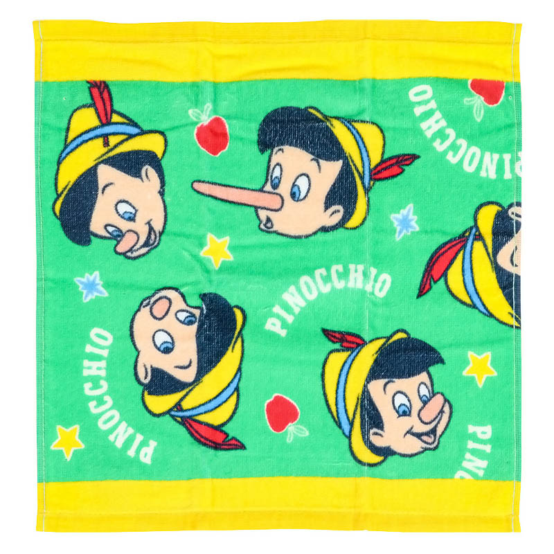 ウォッシュタオル フィアレス ピノキオ 34×35cm