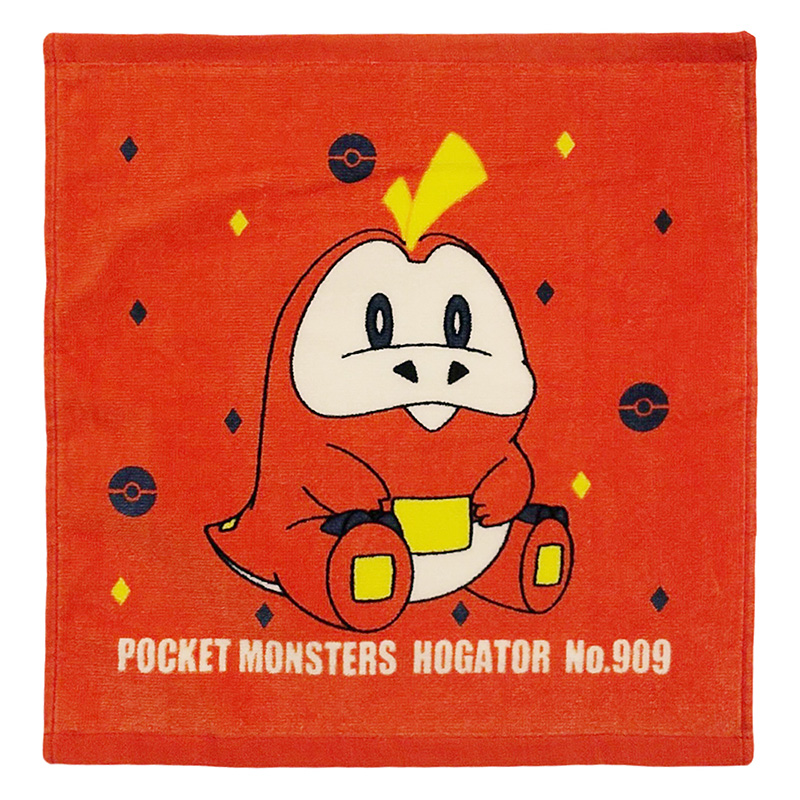 ウォッシュタオル ポケモン N4505 ホゲータ 34×35cm