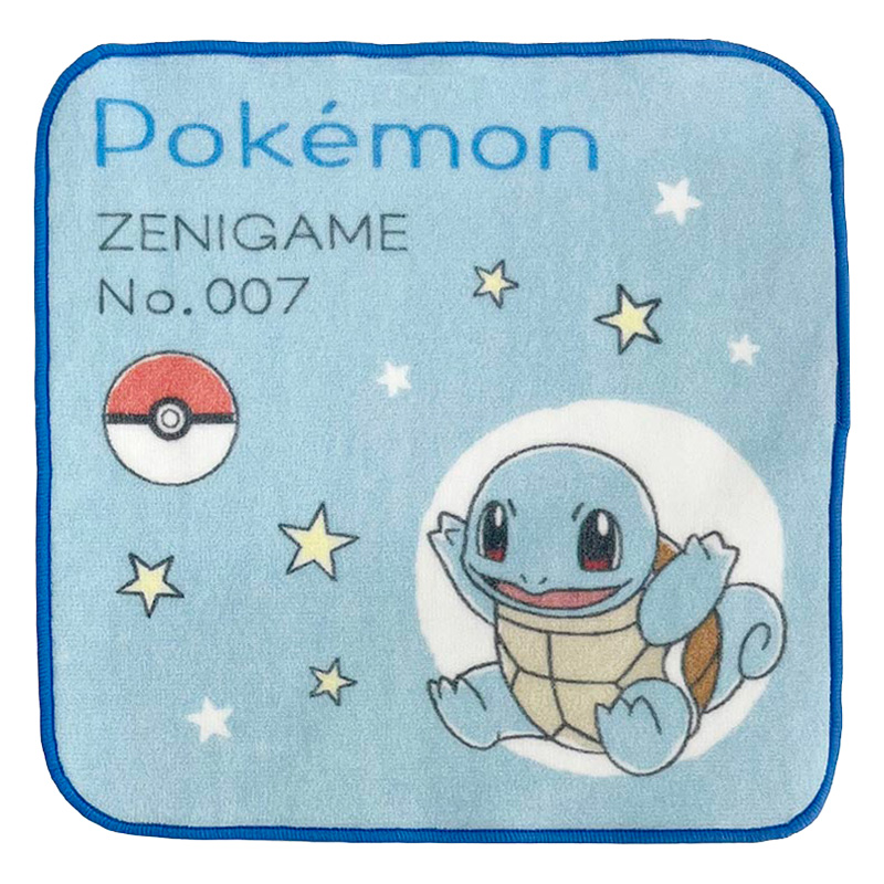 【お取り寄せ商品】プチタオル ポケモン 80ゼニガメ