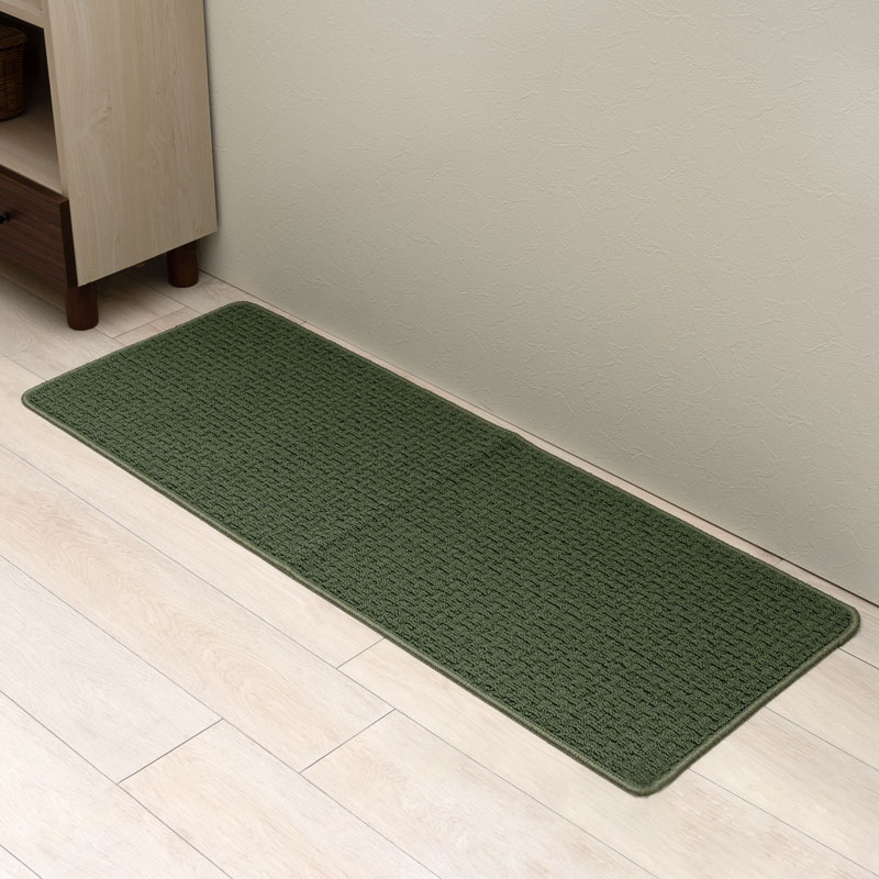 インテリアマット ハデス 45×120cm グリーン