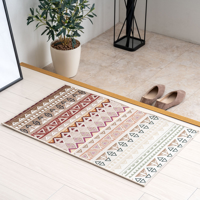 さらっとした風合いのインテリアマット アビー 50×80cm