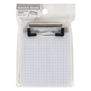 【アウトレット品】MOTiON バインダーメモ ホワイト
