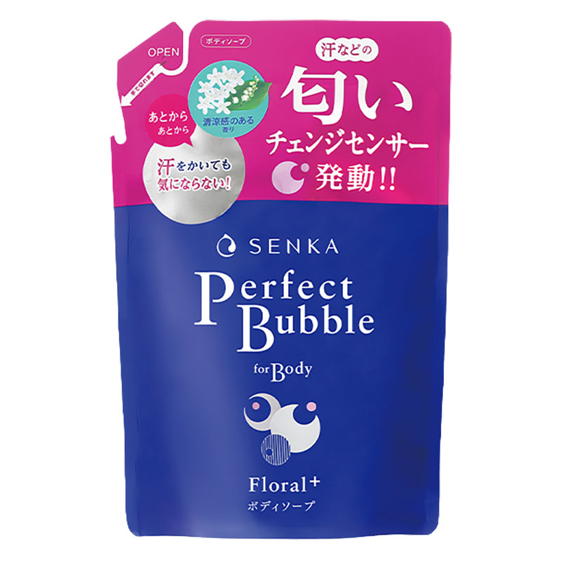 専科 パーフェクトバブル フォーボディ フローラルプラス 詰替 350ml