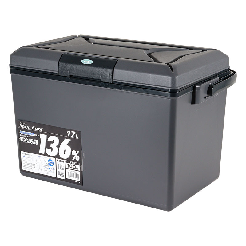 【お取り寄せ商品】マックスクール 17L チャコールグレー YMCB-17(CGY)