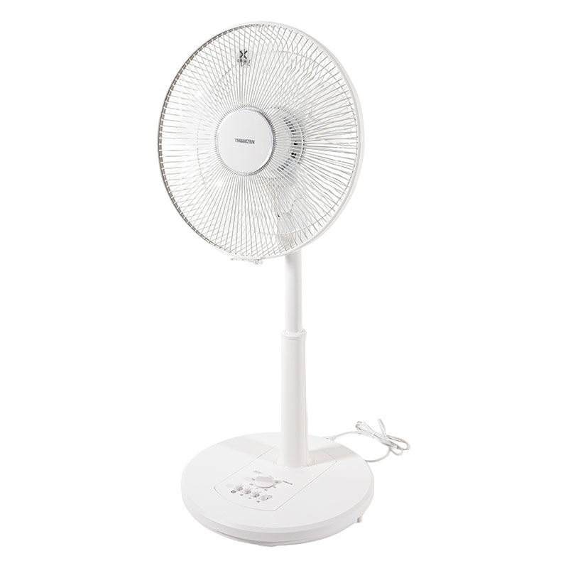 30cm リビング扇風機 ホワイト YLT-AG308(W)