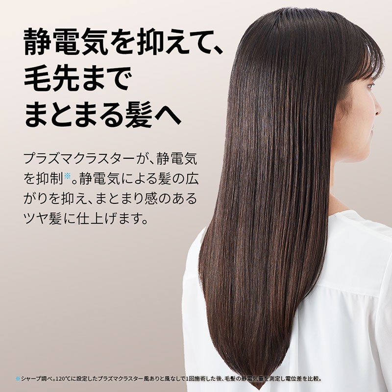 【お取り寄せ商品】プラズマクラスターストレートアイロン IB-S8000B ミッドナイトブラック